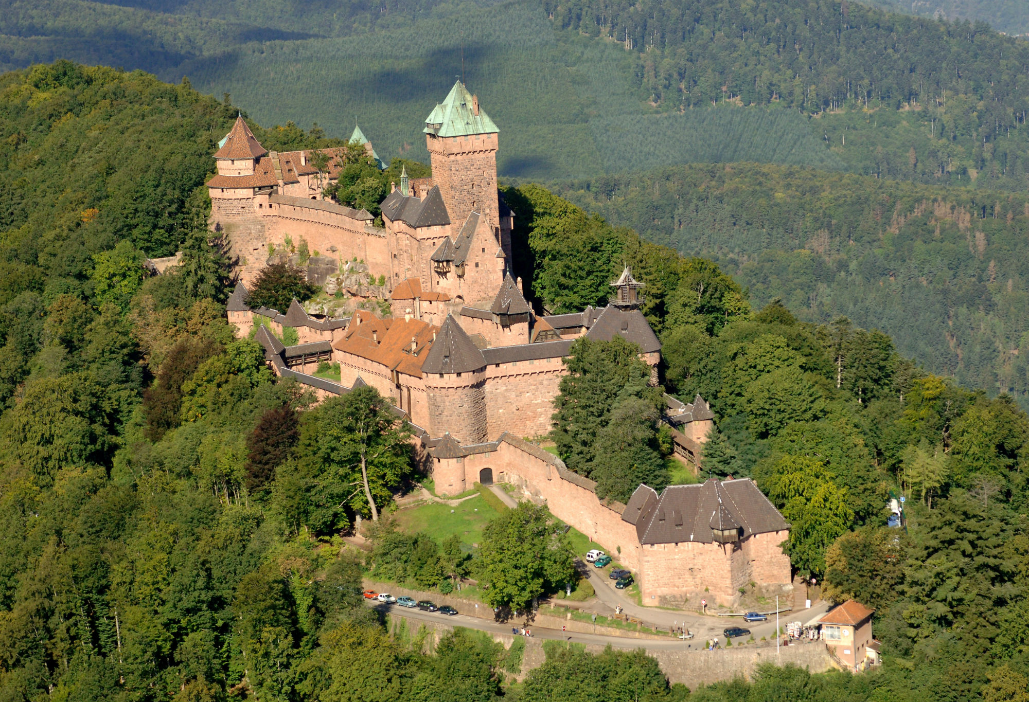 Château du Haut-Kœnigsbourg chauffeur vtc visite